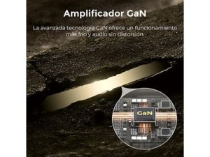 ULTIMEA Skywave X70 – Barra de sonido 7.1.4 con Dolby Atmos, Subwoofer inalámbrico 10”, Bluetooth 5.4, HDMI eARC, 980W, Negro - Imagen 7