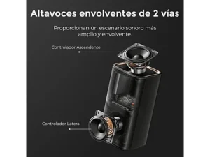 ULTIMEA Skywave X70 – Barra de sonido 7.1.4 con Dolby Atmos, Subwoofer inalámbrico 10”, Bluetooth 5.4, Control por app, 980W, Negro - Imagen 9