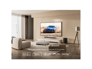 ULTIMEA Skywave F30 Boom – Barra de sonido 3.1.2 Dolby Atmos, Subwoofer 6,5″ con cable, Bluetooth 5.4, Control por App, Negro - Imagen 8