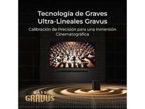 ULTIMEA Skywave X40 – Barra de sonido 5.1.2 Dolby Atmos, Subwoofer inalámbrico 6,5″, 530 W, Bluetooth 5.4, App ULTIMEA, Negro - Imagen 9