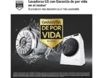 Lavadora LG Serie 600 F4WR6010A0W, 10 kg, 1400 rpm, Clase A, Blanco - Imagen 14