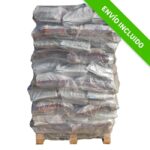 Palet de Leña Encina y Roble LEÑAS OLIVER – 980 kg (2,1 m³, palet retráctil, madera natural)