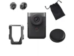 Canon PowerShot V10 Advanced Vlogging-Kit - Cámara Compacta 4K, Sensor 1", Kit de Vlogging, Negro