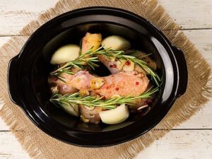 Beper BC.510 Olla de Cocción Lenta 4,5 L Negra — 280 W, Temporizador Digital, 3 Modos - Imagen 5