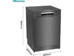 Lavavajillas Hisense HS673B60X, 16 Servicios, Wi-Fi, Clase B, Inox - Imagen 11