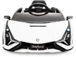 Playkin Lamborghini Sian White 12 V – Coche Eléctrico Infantil Blanco - Imagen 5
