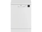 Lavavajillas Beko DVN05320W, 13 Servicios, 60 cm, Clase E, Blanco