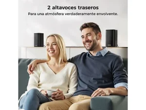 ULTIMEA Skywave F40 Boom – Barra de sonido 5.1.2 canales con Dolby Atmos, Subwoofer 6,5" con cable, Bluetooth, Control por App, Negro - Imagen 7