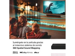 Barra de sonido Sony HT-A3000 – 3.1 Canales, Dolby Atmos, Subwoofer Integrado, Bluetooth, Wi-Fi, Negro - Imagen 5