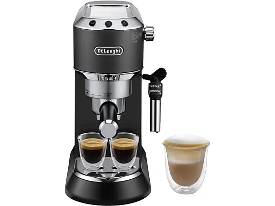 ET4TTETETETETETETTERETETTETTT-2.webp Cafetera Express De’Longhi Dedica EC685.BK – 15 bar, Thermoblock, Espumador, 1,3 L, Negro - Imagen 1