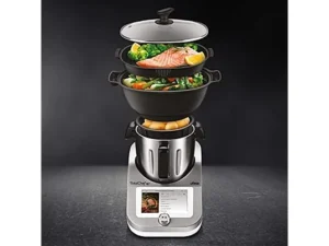 Robot de cocina UFESA TotalChef RK7 – 2000 W, 4.5 L, 30 funciones, WiFi, Pantalla 7”, Negro - Imagen 6