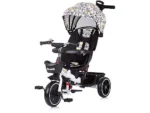Triciclo Infantil Evolutivo Chipolino SMART 360º Asiento Giratorio Blanco con Manillar Ajustable y Capota - Imagen 2