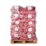 Palet de Leña BIOENERGY – 50 sacos de 12 kg (600 kg total, madera natural, baja ceniza)