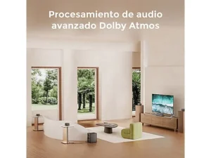 ULTIMEA Poseidon D80 Boom – Barra de sonido 7.1 con Dolby Atmos, Subwoofer inalámbrico, 500W, Bluetooth 5.3, HDMI eARC/HDMI IN, Control por App – Negro - Imagen 5