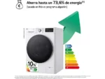 Lavadora LG Serie 550 F4WR5509A1W, 9 kg, 1400 rpm, Clase A, Autodosificador, Blanco - Imagen 15