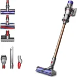 Aspirador Escoba Sin Cable Dyson Cyclone V10™ Absolute - 150 AW, 60 min, Kit 6 Accesorios, Níquel
