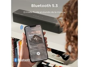 ULTIMEA Poseidon D80 Boom – Barra de sonido 7.1 con Dolby Atmos, Subwoofer inalámbrico, 500W, Bluetooth 5.3, HDMI eARC/HDMI IN, Control por App – Negro - Imagen 2