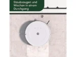iRobot Roomba Combo Essential (Y0112) | Robot Aspirador y Fregasuelos 2 en 1 | Autonomía 160 min | Blanco - Imagen 4
