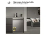 Lavavajillas LG DF355FP, 14 Servicios, QuadWash™, Clase C, Inox - Imagen 8