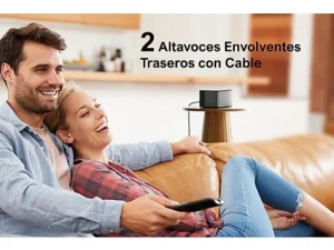 ULTIMEA Poseidon D80 Boom – Barra de sonido 7.1 con Dolby Atmos, Subwoofer inalámbrico, 500W, Bluetooth 5.3, HDMI eARC/HDMI IN, Control por App – Negro - Imagen 6