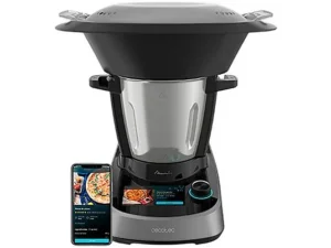 Cecotec Mambo Touch Robot de Cocina 1600 W Inox – 37 Funciones, Pantalla Táctil y Wifi