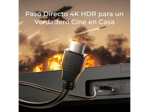 ULTIMEA Skywave X40 – Barra de sonido 5.1.2 Dolby Atmos, Subwoofer inalámbrico 6,5″, 530 W, Bluetooth 5.4, App ULTIMEA, Negro - Imagen 5