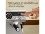Cafetera Espresso Krups Precision XP801T – Molinillo Integrado, 30 Ajustes, 15 Bares, 1500W, Thermoblock, Depósito 3.5L, Inox - Imagen 5