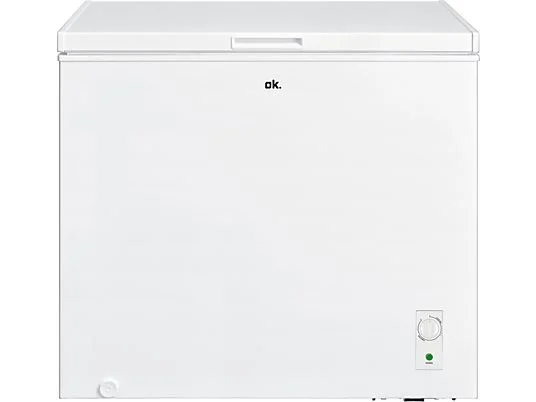 LMKLKJJKKO-1.webp Congelador Horizontal ok. OFZ 171 E W - 198 L, 4 Estrellas, Compresor Silencioso, Blanco - Imagen 1