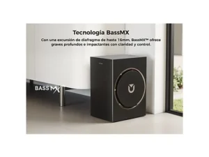 ULTIMEA Skywave F40 Boom – Barra de sonido 5.1.2 Canales, Dolby Atmos, Subwoofer 6,5" con cable, Control por App, Bluetooth, Negro - Imagen 9