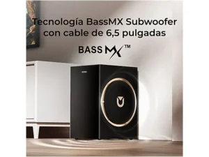 Barra de sonido ULTIMEA Skywave F30 Boom – 3.1.2 Canales, Dolby Atmos, Subwoofer 6.5", Control por App, Bluetooth, Negro - Imagen 7