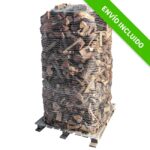 Palet de Leña Maciza LEÑAS OLIVER – 2 m³ (1000 kg, palet retráctil, madera natural) - Imagen 3