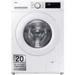 Lavadora Samsung WW90CGC04DTEEC, 9 kg, 1400 rpm, Clase A, EcoBubble™, Blanco
