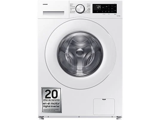 RGSERG-1.webp Lavadora Samsung WW90CGC04DTEEC, 9 kg, 1400 rpm, Clase A, EcoBubble™, Blanco - Imagen 1