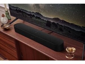 Barra de sonido Sonos Beam Gen 2 – Wi-Fi, HDMI, AirPlay 2, Amazon Alexa, Negro - Imagen 2