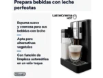 Cafetera Superautomática De'Longhi Rivelia EXAM440.55.B – 1450W, 19 Bar, Molinillo Integrado, LatteCrema Hot, Depósito de Leche, Pantalla Táctil, 16 Recetas, Negro - Imagen 7
