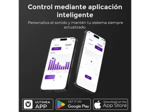 ULTIMEA Skywave X70 – Barra de sonido 7.1.4 con Dolby Atmos, Subwoofer inalámbrico 10”, Bluetooth 5.4, HDMI eARC, 980W, Negro - Imagen 3