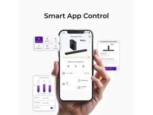 ULTIMEA Skywave F30 – Barra de sonido 3.1.2 Dolby Atmos, Subwoofer 5,25", 300 W, Bluetooth 5.4, HDMI eARC, Control App, Negro - Imagen 3