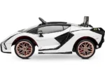 Playkin Lamborghini Sian White 12 V – Coche Eléctrico Infantil Blanco - Imagen 7