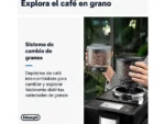 Cafetera Superautomática De'Longhi Rivelia EXAM440.55.B – 1450W, 19 Bar, Molinillo Integrado, LatteCrema Hot, Depósito de Leche, Pantalla Táctil, 16 Recetas, Negro - Imagen 8