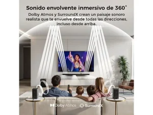 ULTIMEA Skywave F40 Boom – Barra de sonido 5.1.2 canales con Dolby Atmos, Subwoofer 6,5" con cable, Bluetooth, Control por App, Negro - Imagen 10