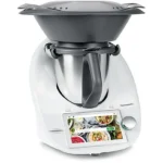 Thermomix TM6 Robot de Cocina 1200 W Blanco – Pantalla Táctil, Wi-Fi y Cookidoo