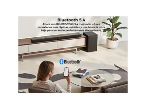 ULTIMEA Skywave F40 Boom – Barra de sonido 5.1.2 Canales, Dolby Atmos, Subwoofer 6,5" con cable, Control por App, Bluetooth, Negro - Imagen 3