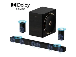ULTIMEA Skywave X70 – Barra de sonido 7.1.4 con Dolby Atmos, Subwoofer inalámbrico 10”, Bluetooth 5.4, HDMI eARC, 980W, Negro