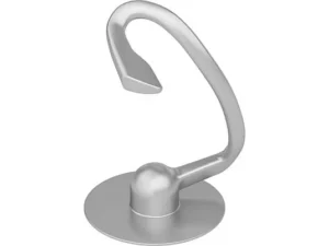 Robot de cocina AEG KM5-1-4BPT – 1200 W, Bol 5 L, 6 velocidades, Sistema planetario, Negro - Imagen 4