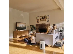 Subwoofer Sonos Sub Mini – 2 woofers de 6", inalámbrico 5 GHz, audio de alta resolución, Blanco - Imagen 2