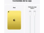 Apple iPad (11.ª Gen, 10.9", Chip A16), 128 GB, Wi-Fi, Amarillo - Imagen 3