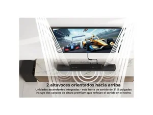 ULTIMEA Skywave F40 Boom – Barra de sonido 5.1.2 Canales, Dolby Atmos, Subwoofer 6,5" con cable, Control por App, Bluetooth, Negro - Imagen 10