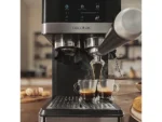 Cafetera Espresso Cecotec Power Espresso 20 Grind – 20 bar, 1350 W, 2 Tazas, Molinillo Ajustable, Thermoblock, Pantalla Táctil, Negro - Imagen 4