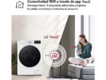 Lavadora LG Serie 550 F4WR5509A1W, 9 kg, 1400 rpm, Clase A, Autodosificador, Blanco - Imagen 10