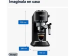 Cafetera Express De’Longhi Dedica EC685.BK – 15 bar, Thermoblock, Espumador, 1,3 L, Negro - Imagen 10